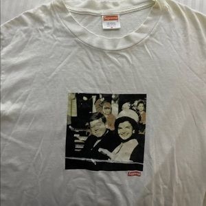Supreme 08 jfk shirt